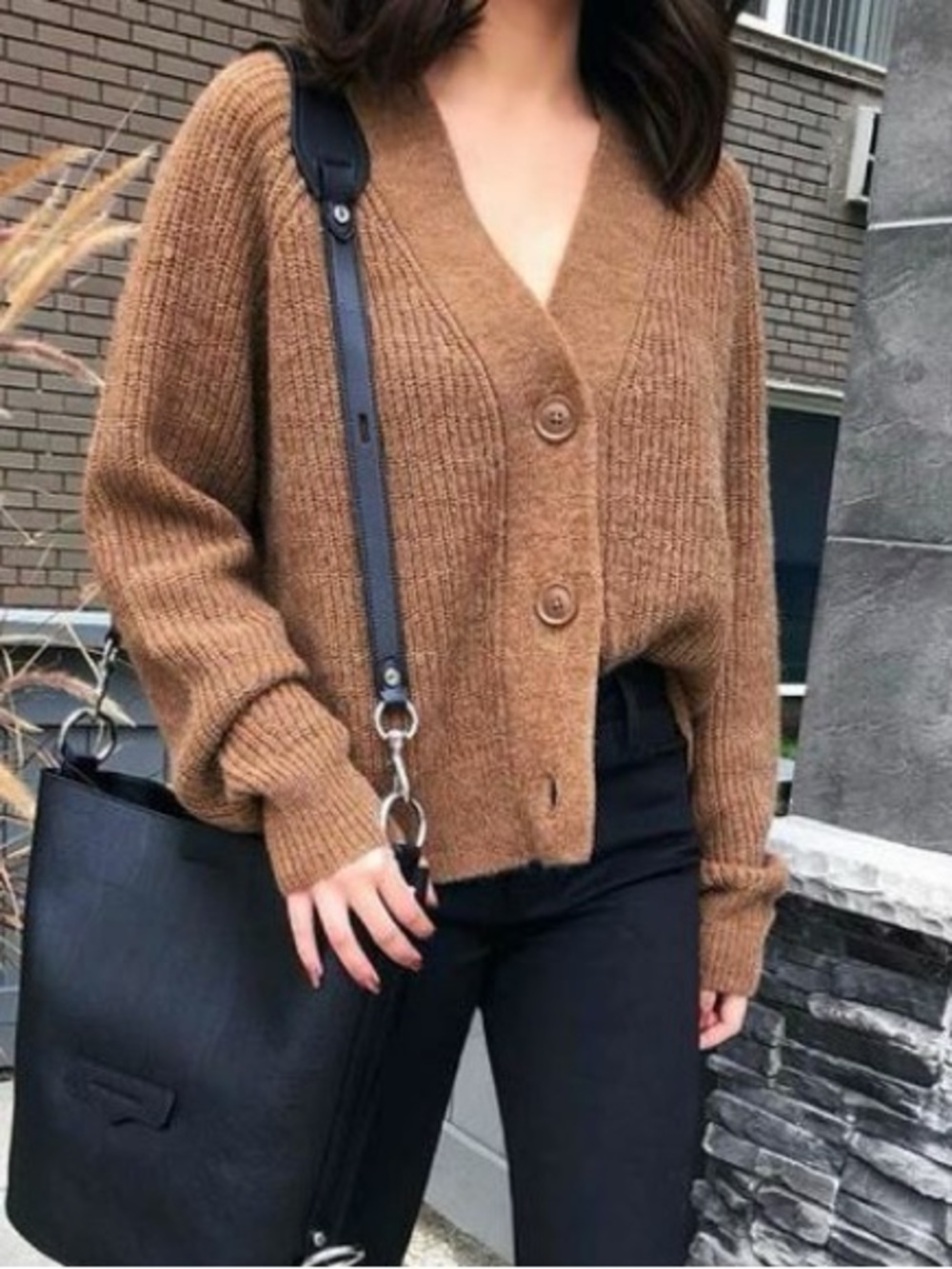 360 Alpaca/Merino Wool Cardigan, Large